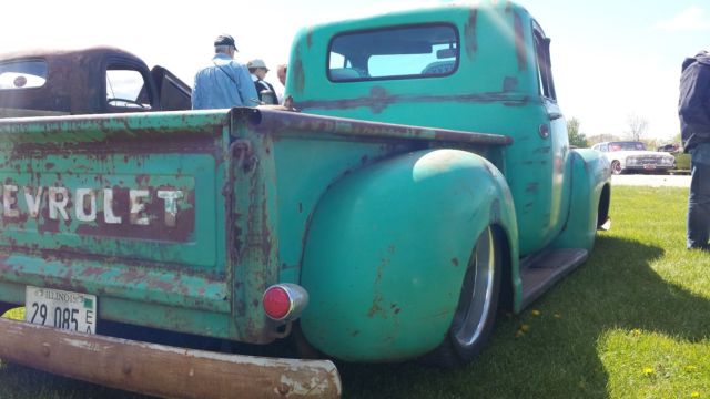 1950 Patina Green Chevrolet Other Pickups