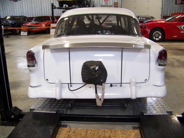 1955 Black Chevrolet Bel Air/150/210