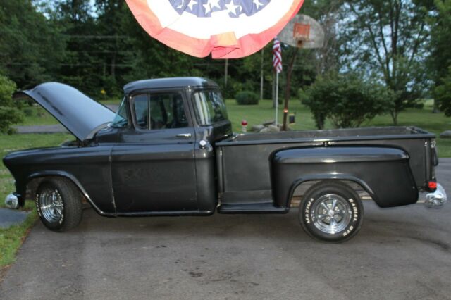1955 Battleship Gray Triple Gloss Metallic Chevrolet Other Pickups Cab & Chassis