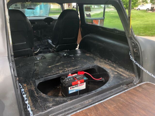 1955 Black Chevrolet Bel Air/150/210 4 Door Wagon