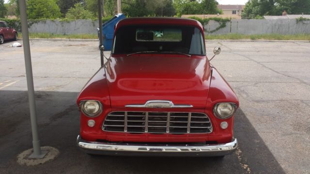 1955 Red Chevrolet Other Pickups