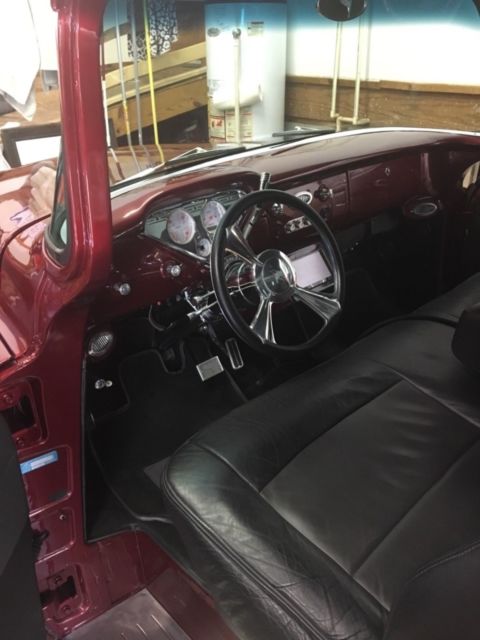 1955 Custom red pearl Chevrolet Other Pickups Stepside