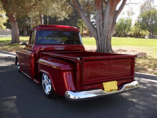 1955 Custom red pearl Chevrolet Other Pickups Stepside
