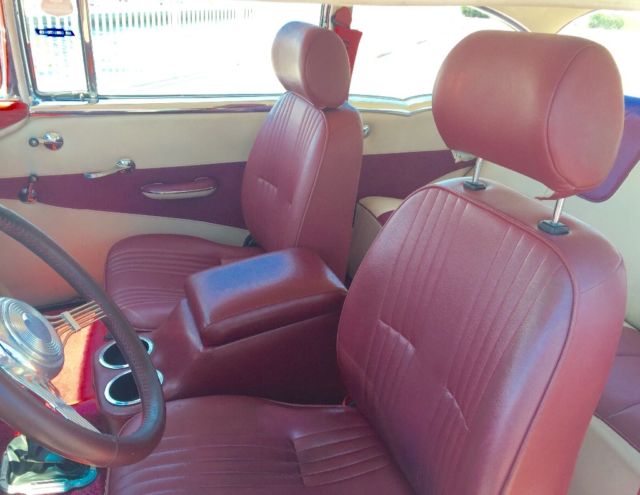 1955 Red/Cream most popular resale Chevrolet Bel Air/150/210 Coupe