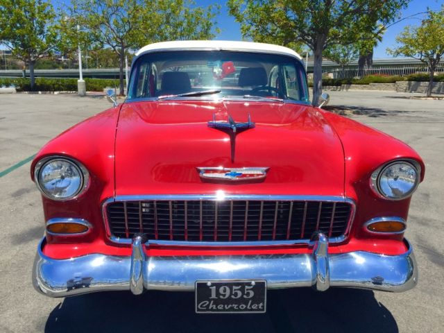1955 Red/Cream most popular resale Chevrolet Bel Air/150/210 Coupe