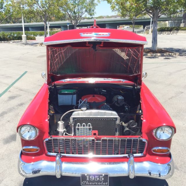 1955 Red/Cream most popular resale Chevrolet Bel Air/150/210 Coupe