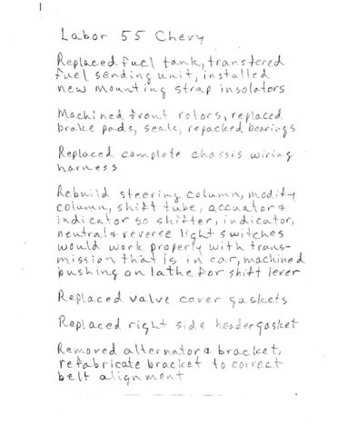 1955 White and Green Chevrolet Bel Air/150/210 Sedan