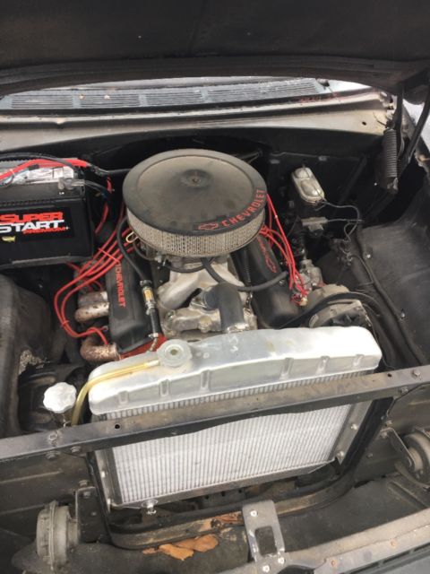 1955 Black Chevrolet Bel Air/150/210 Coupe