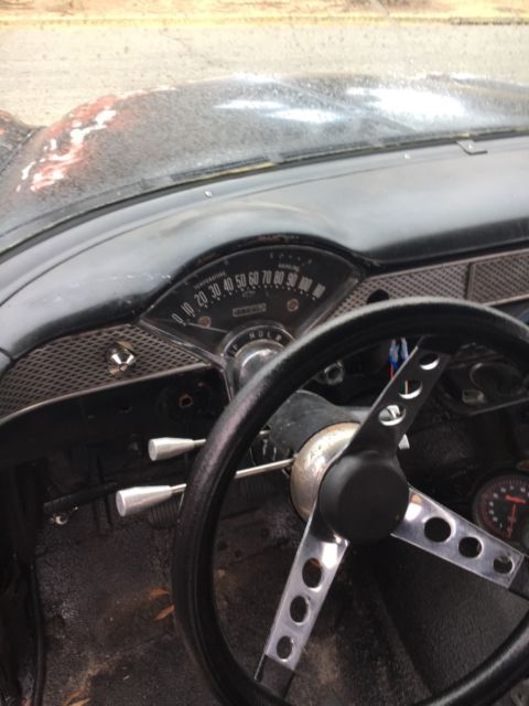 1955 Black Chevrolet Bel Air/150/210 Coupe