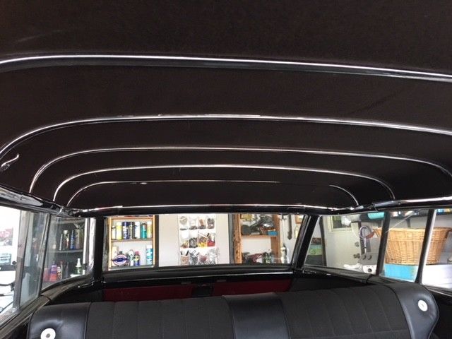 1955 Electic red Chevrolet Nomad Wagon