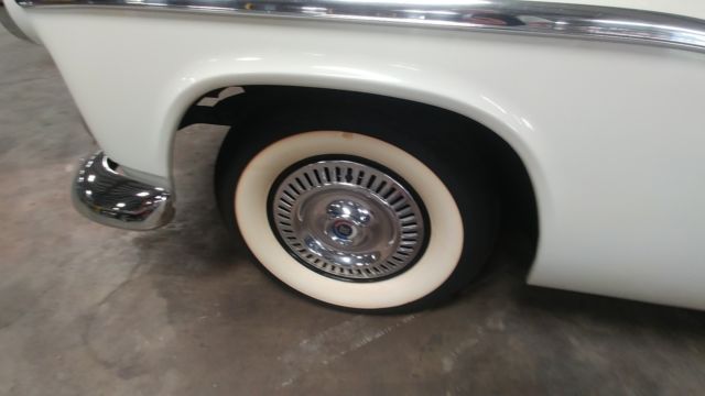 1955 WHITE Chrysler 300 Series COUPE