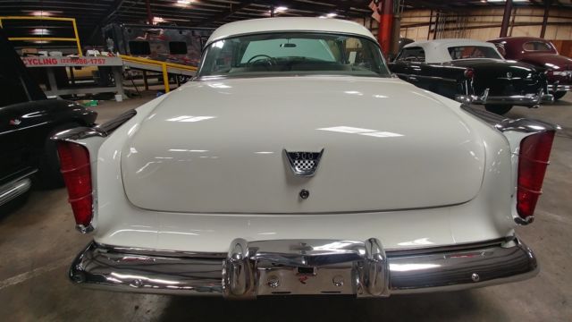 1955 WHITE Chrysler 300 Series COUPE