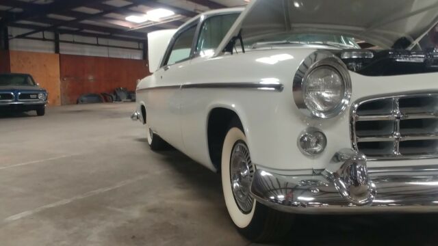 1955 WHITE Chrysler 300 Series COUPE