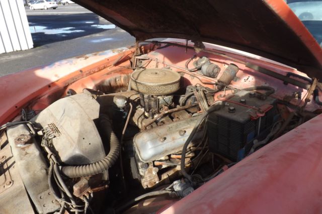 1955 pink Studebaker Commander Eight Coupe