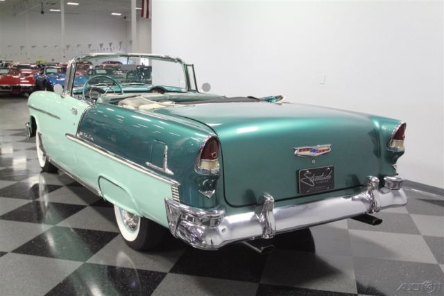 1955 Green Chevrolet Bel Air/150/210