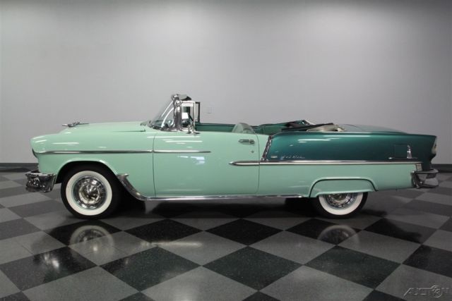1955 Green Chevrolet Bel Air/150/210