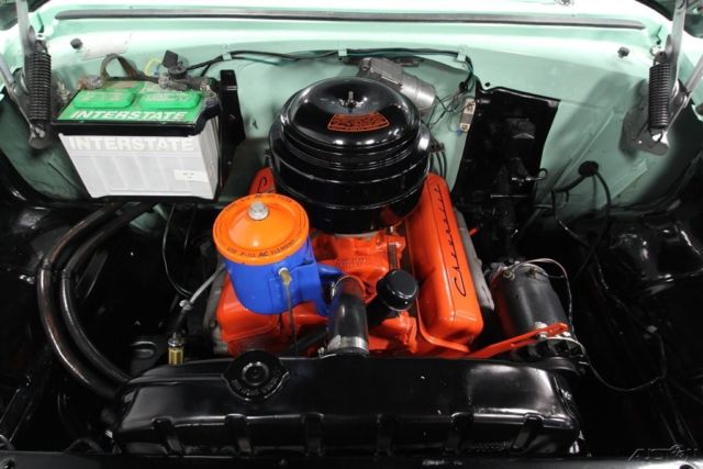 1955 Green Chevrolet Bel Air/150/210
