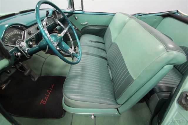 1955 Green Chevrolet Bel Air/150/210