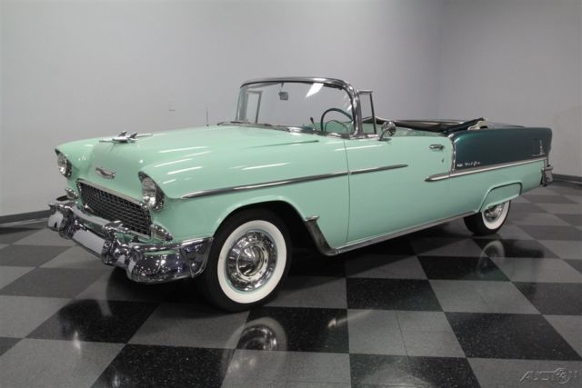 1955 Green Chevrolet Bel Air/150/210
