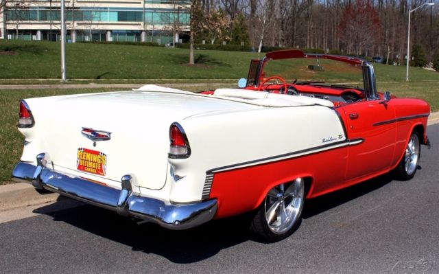 1955 Green Chevrolet Bel Air/150/210