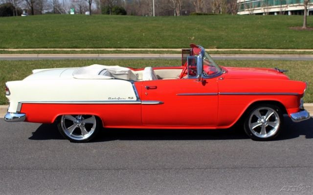 1955 Green Chevrolet Bel Air/150/210