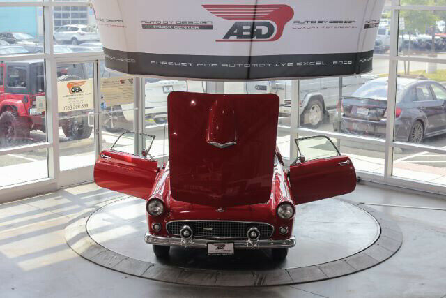 1955 Red Ford Thunderbird