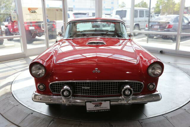 1955 Red Ford Thunderbird
