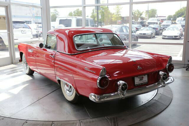 1955 Red Ford Thunderbird