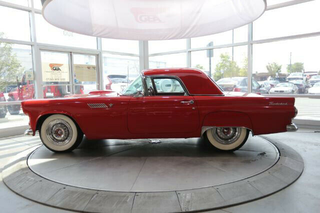 1955 Red Ford Thunderbird