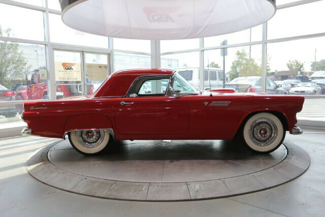 1955 Red Ford Thunderbird