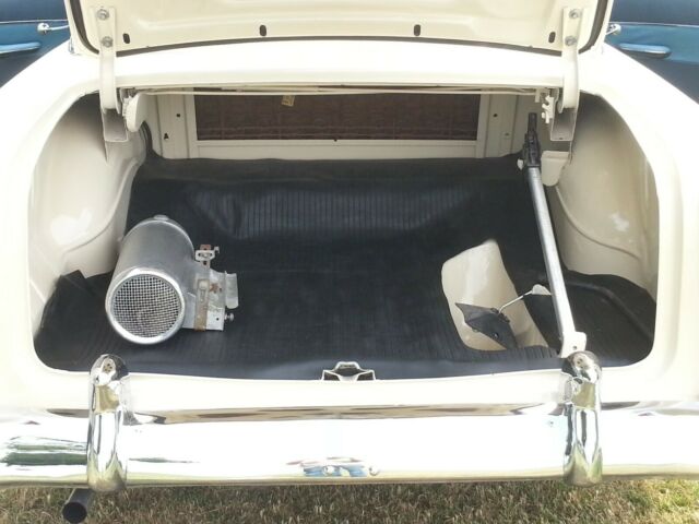 1955 Blue /  white Chevrolet Bel Air/150/210 Coupe