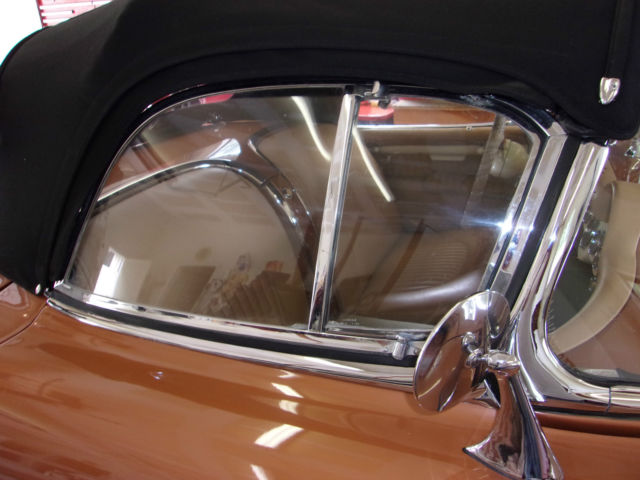 1955 Red Chevrolet Corvette Convertible