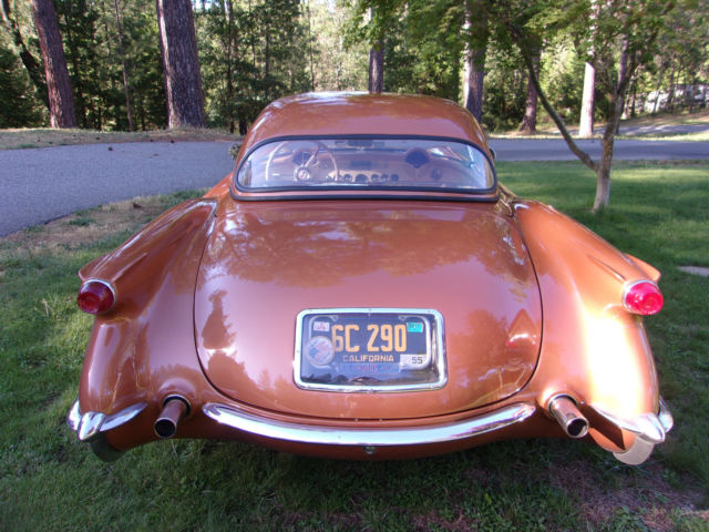 1955 Red Chevrolet Corvette Convertible