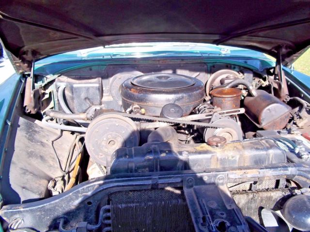 1955 JADE GREEN / WHITE TOP Chrysler Imperial Coupe