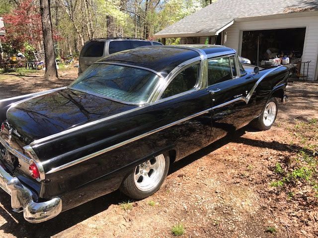 1955 Black Ford Crown Victoria Coupe