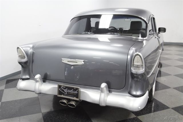 1955 Silver Chevrolet 210