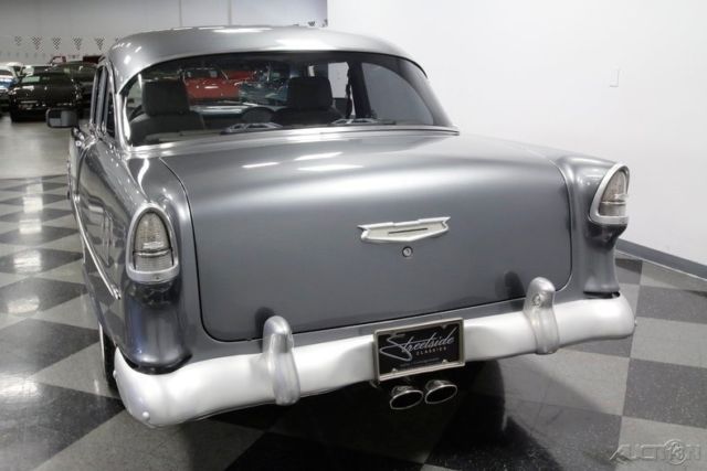 1955 Silver Chevrolet 210