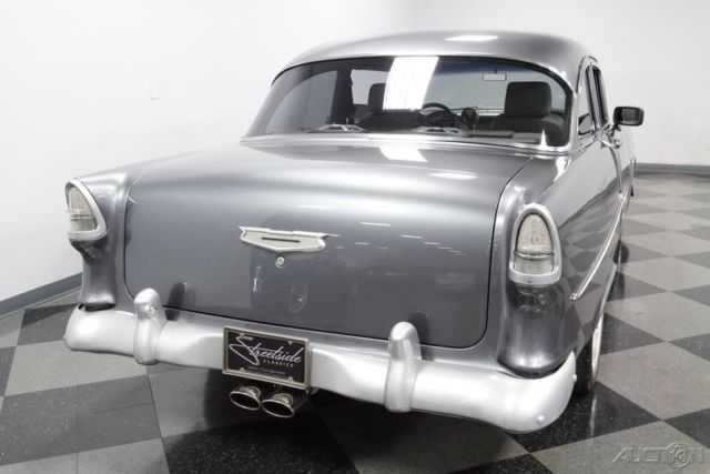 1955 Silver Chevrolet 210