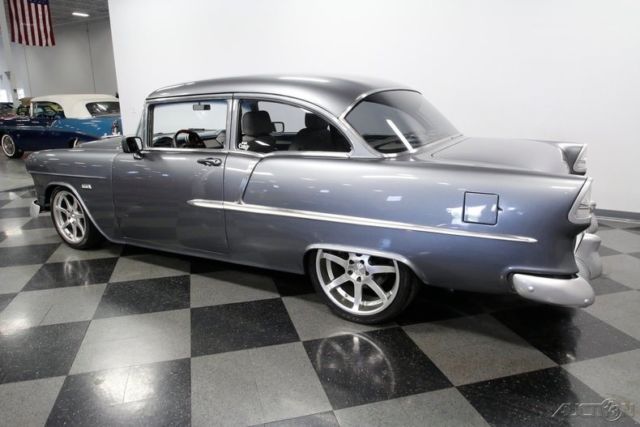 1955 Silver Chevrolet 210