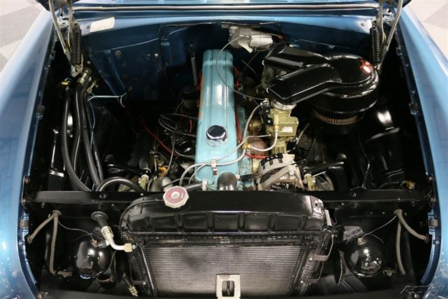 1955 Blue Chevrolet Sedan