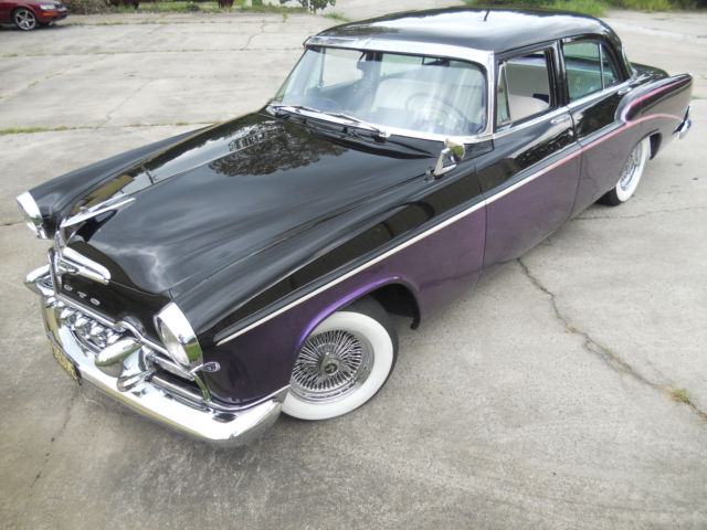 1955 Purple DeSoto Sedan