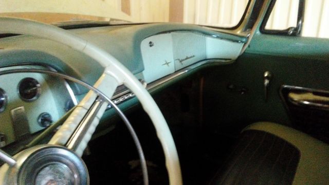 1955 Seafoam green Chrysler Desotos Sedan
