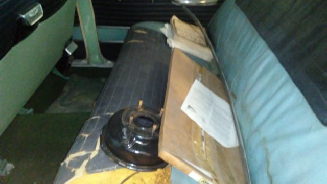 1955 Seafoam green Chrysler Desotos Sedan