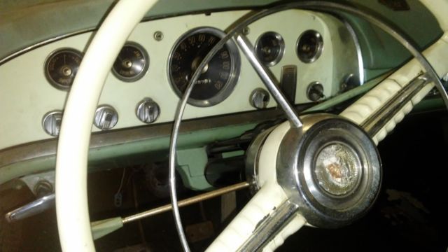 1955 Seafoam green Chrysler Desotos Sedan