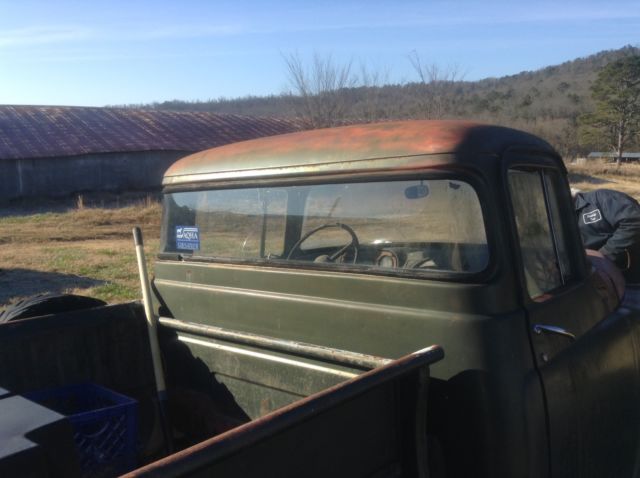 1955 Primer/ green Dodge Other Pickups Standard Cab Pickup