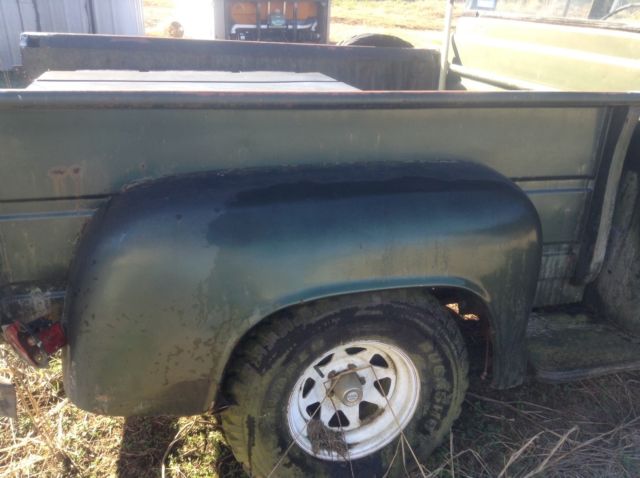 1955 Primer/ green Dodge Other Pickups Standard Cab Pickup