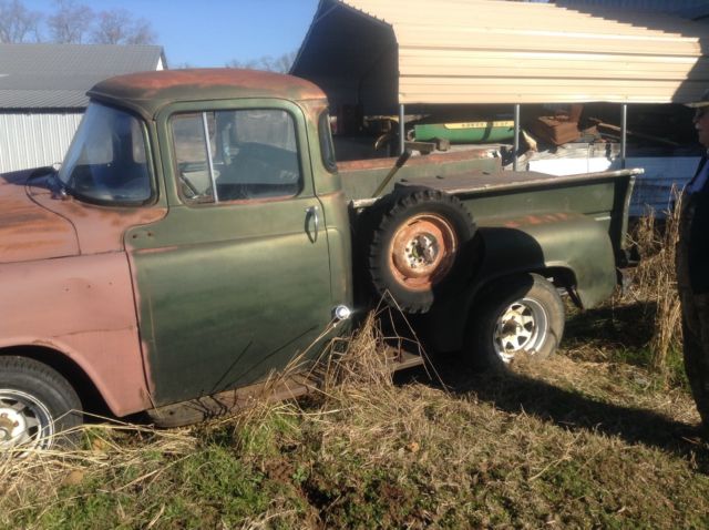 1955 Primer/ green Dodge Other Pickups Standard Cab Pickup