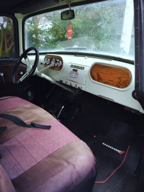 1955 Flat Black Dodge Other Pickups Standard Cab Pickup