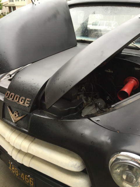 1955 Flat Black Dodge Other Pickups Standard Cab Pickup