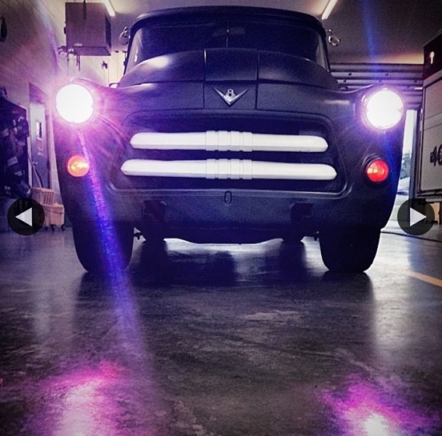 1955 Flat Black Dodge Other Pickups Standard Cab Pickup